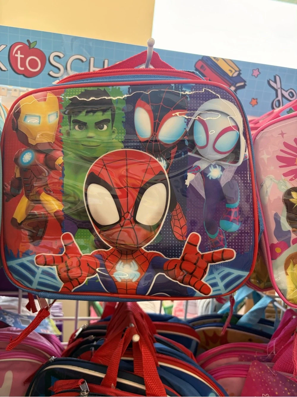 Spider-Man Red & Blue Kids Backpack by